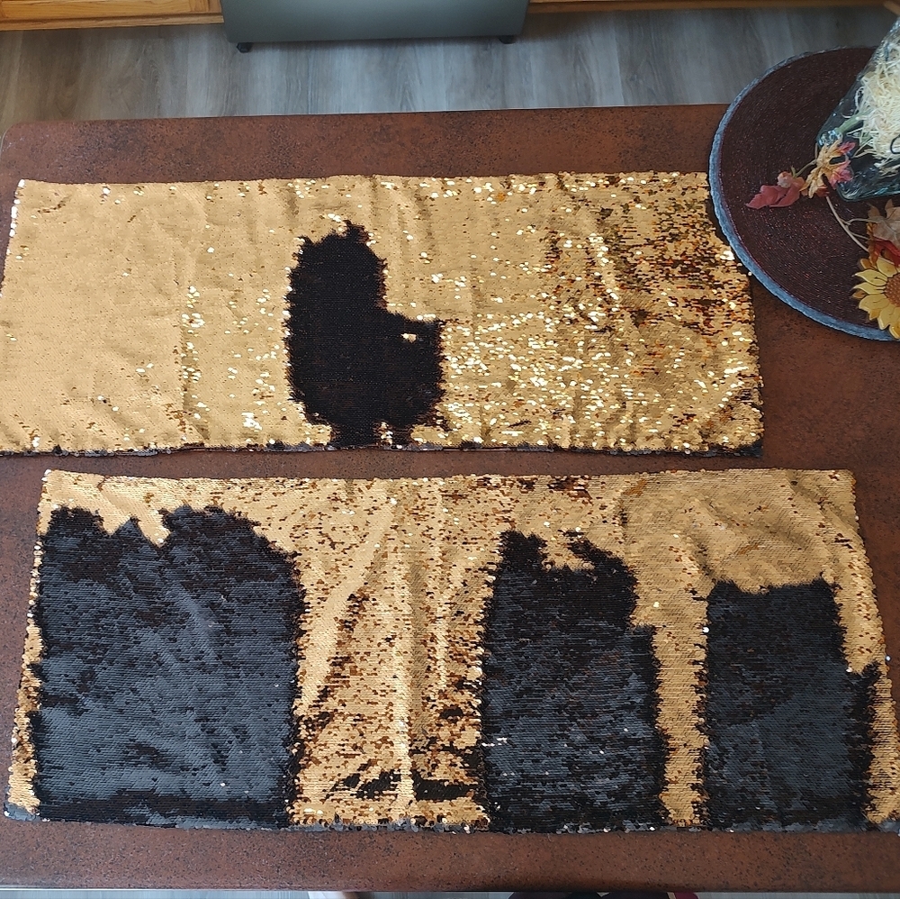 Two Sequence Orange And Black Runners. Make your own art! - Picture 4 of 16